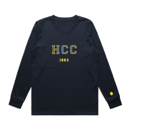 Himley CC Long Sleeve T-Shirt - Navy