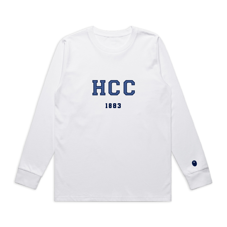 Himley CC Long Sleeve T-Shirt - White