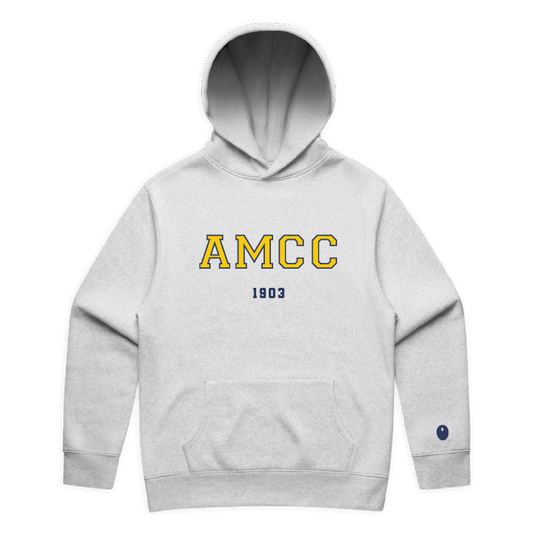 Aston Manor CC Hoodie - Light Grey