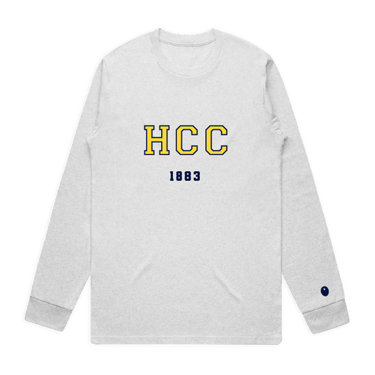 Himley CC Long Sleeve T-Shirt - Light Grey