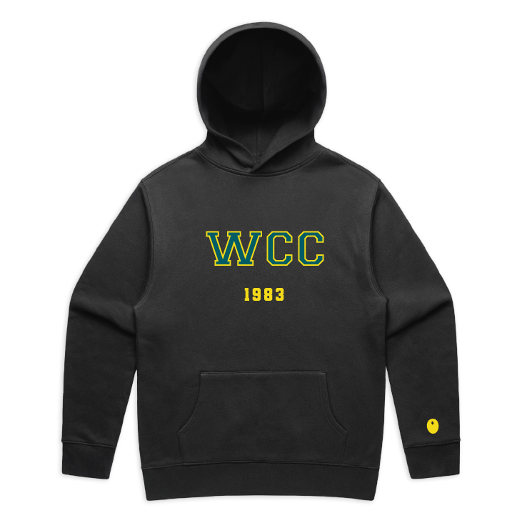 Worcester CC Hoodie - Off Black