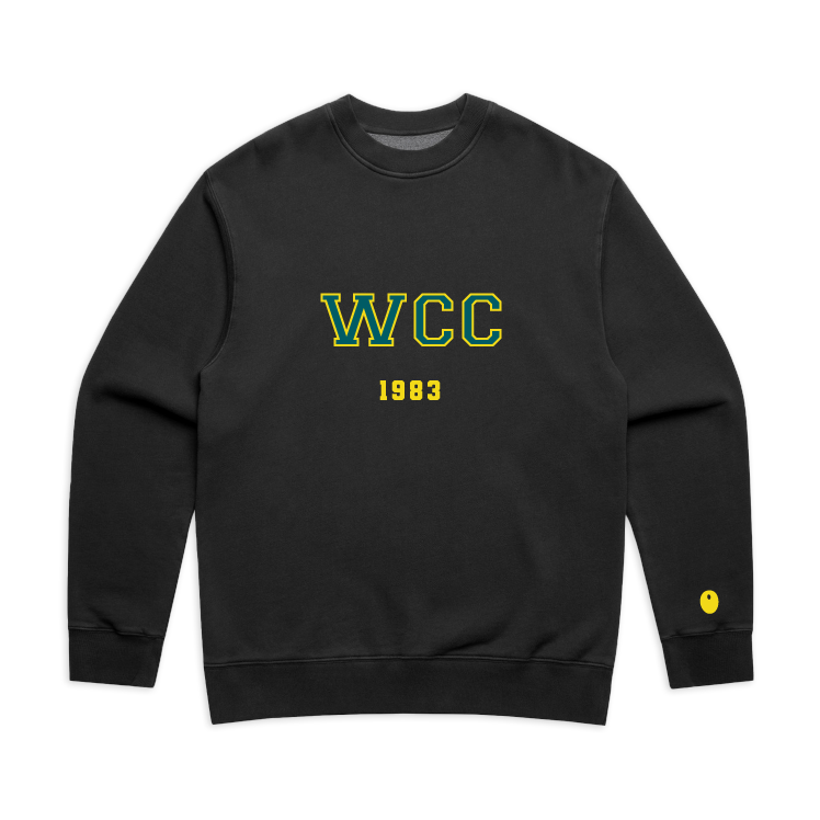 Worcester CC Sweatshirt - Off Black