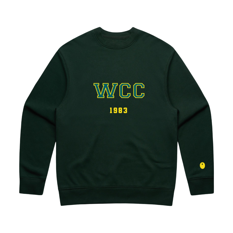 Worcester CC Sweatshirt - Bottle Green