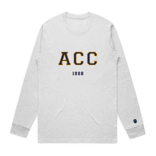 Alveley CC Long Sleeve T-Shirt - Light Grey