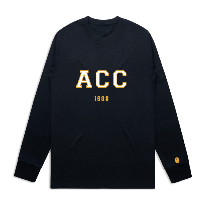 Alveley CC Long Sleeve T-Shirt - Navy