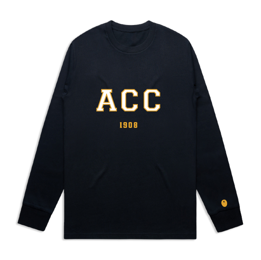 Alveley CC Long Sleeve T-Shirt - Navy