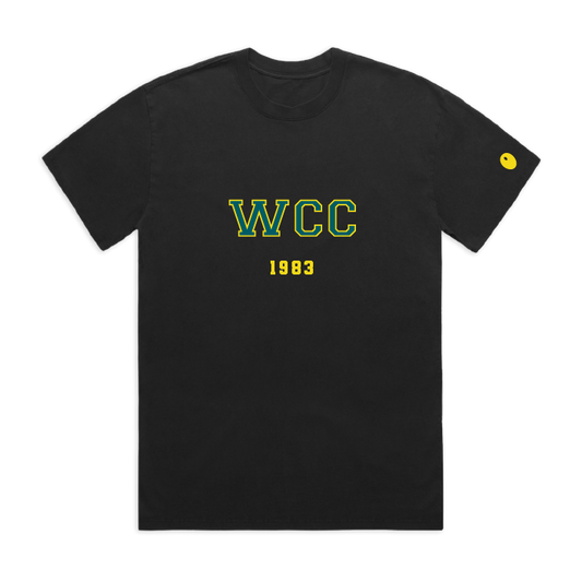 Worcester CC T-Shirt - Off Black