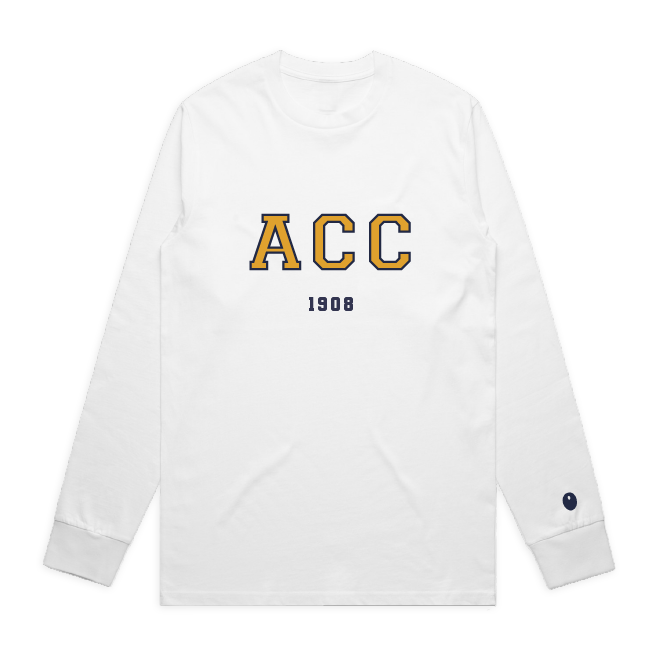 Alveley CC Long Sleeve T-Shirt - White
