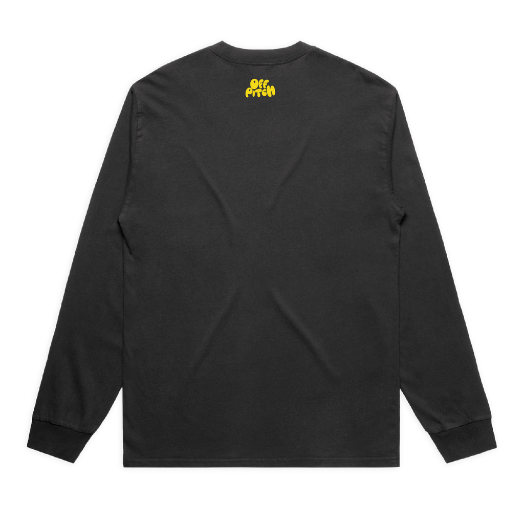 Worcester CC Long Sleeve T-Shirt - Off Black