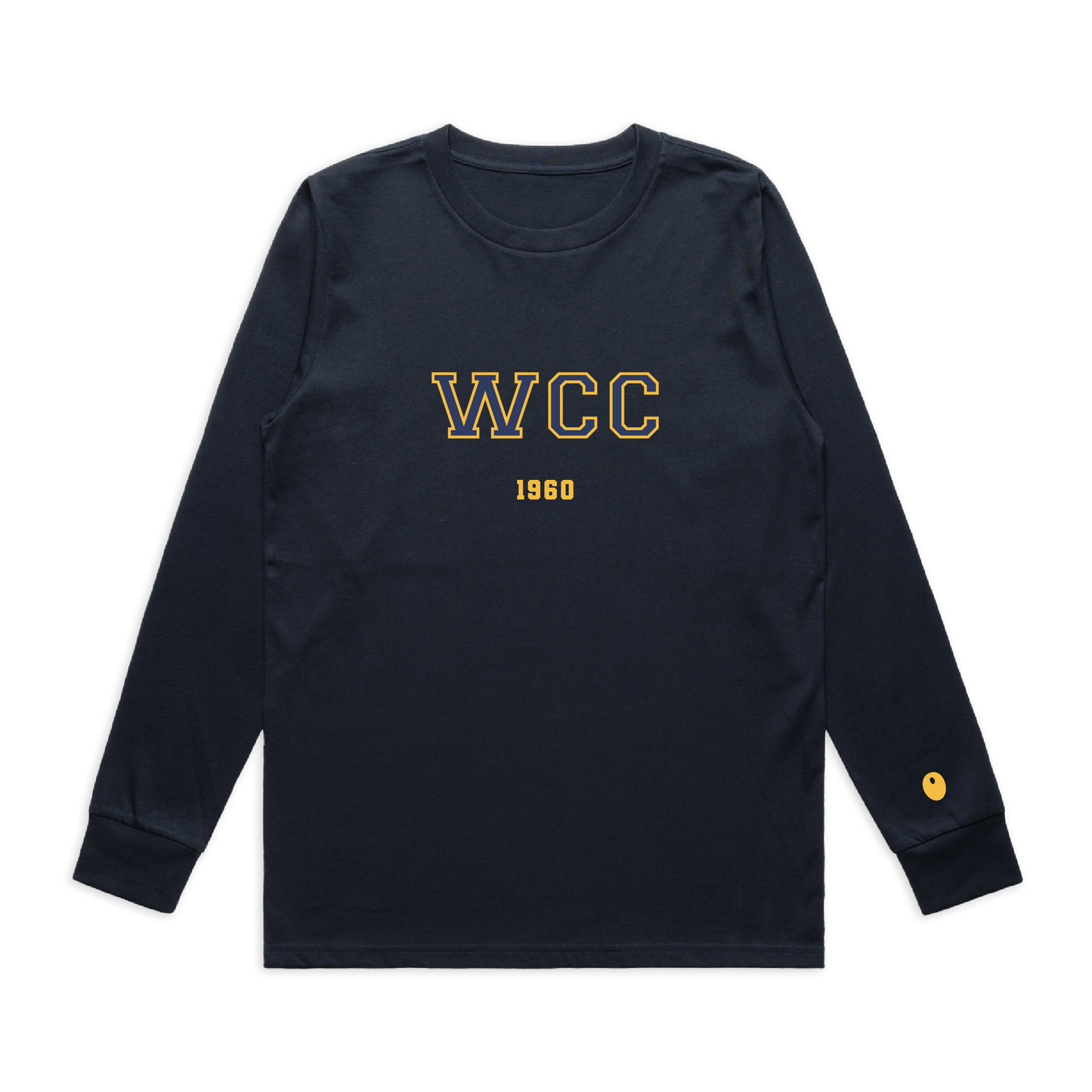 Warwick CC Long Sleeve T-Shirt - Navy