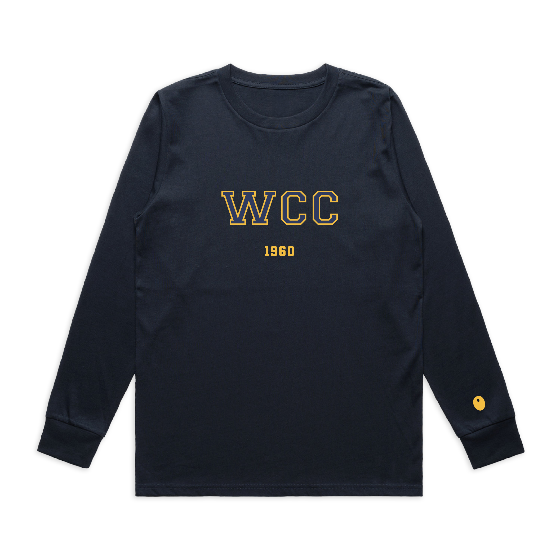 Warwick CC Long Sleeve T-Shirt - Navy