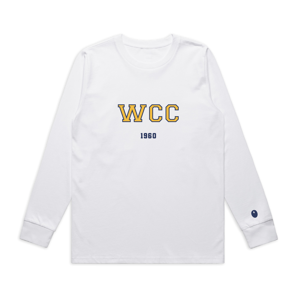 Warwick CC Long Sleeve T-Shirt - White