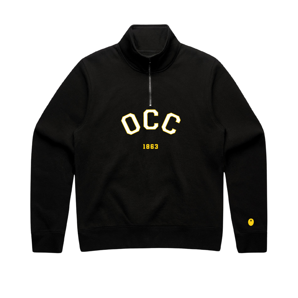 Ombersley CC Half Zip Sweatshirt - Black