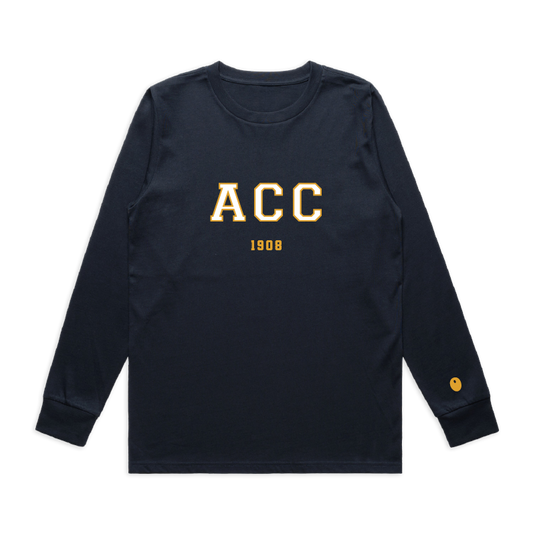 Alveley CC Long Sleeve T-Shirt - Navy
