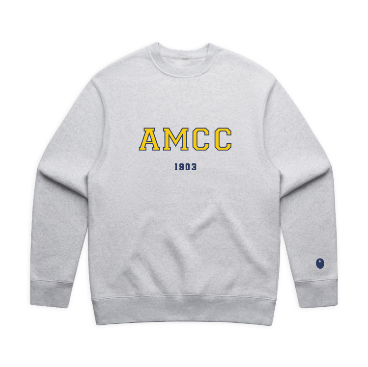 Aston Manor CC Sweatshirt - Light Grey