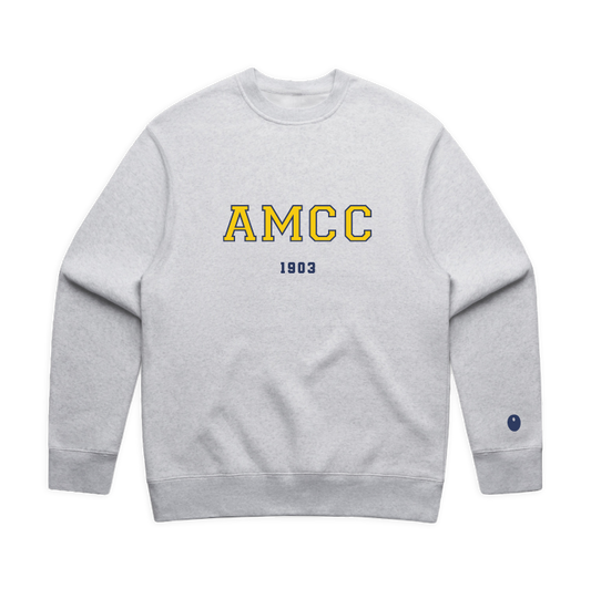 Aston Manor CC Sweatshirt - Light Grey