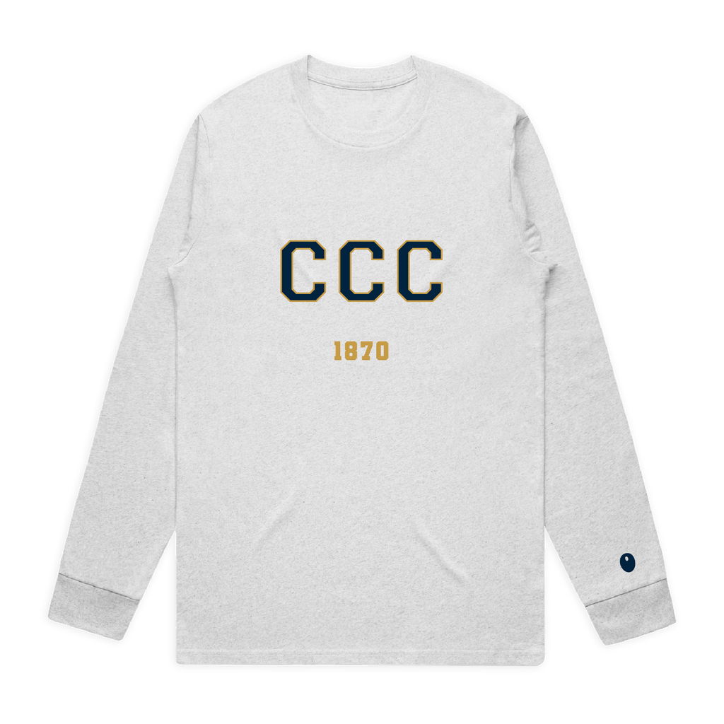 Coseley CC Long Sleeve T-Shirt - Light Grey