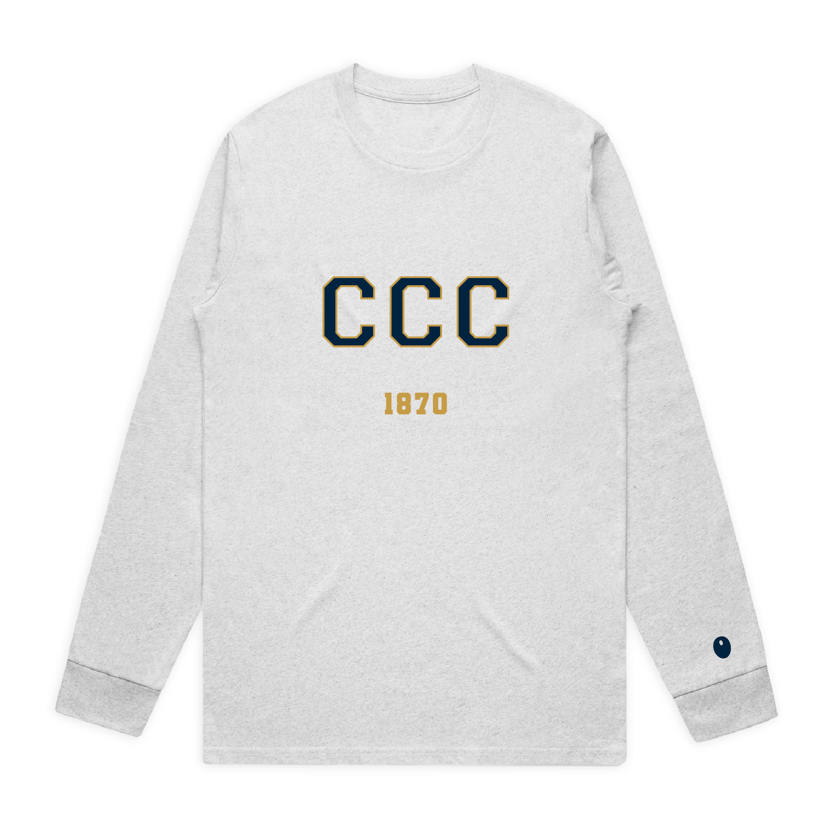Coseley CC Long Sleeve T-Shirt - Light Grey