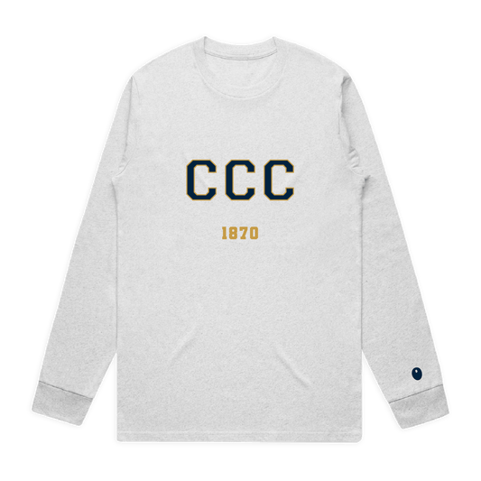 Coseley CC Long Sleeve T-Shirt - Light Grey