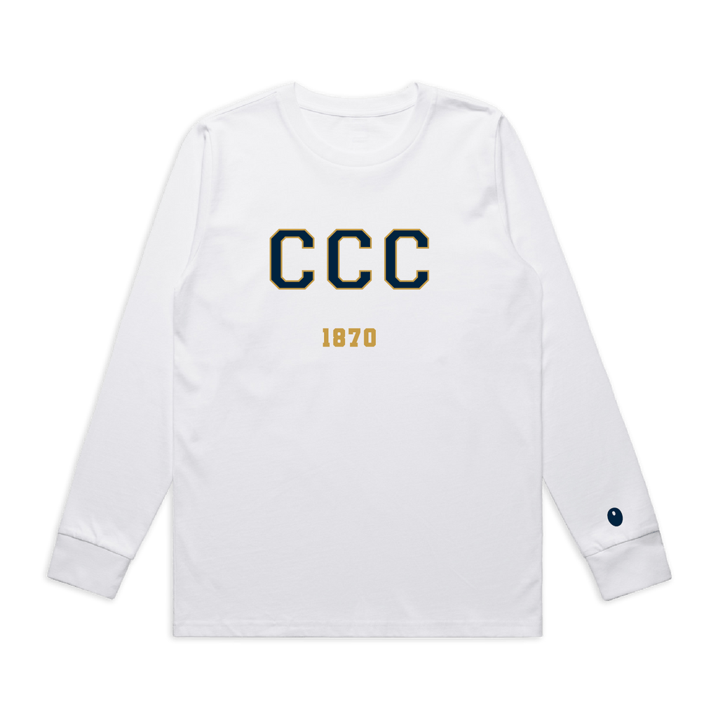 Coseley CC Long Sleeve T-Shirt - White