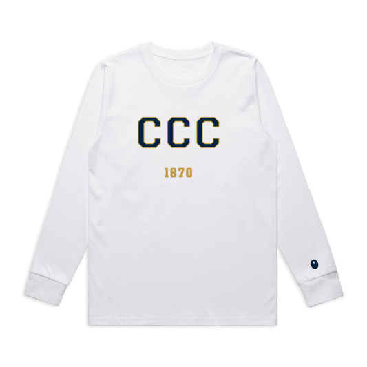 Coseley CC Long Sleeve T-Shirt - White