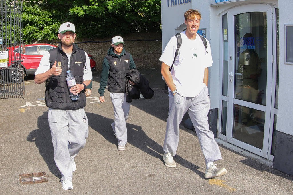 PRE-ORDER Leicestershire County Cricket Club x OffPitch Men's Sweatpants - Grey