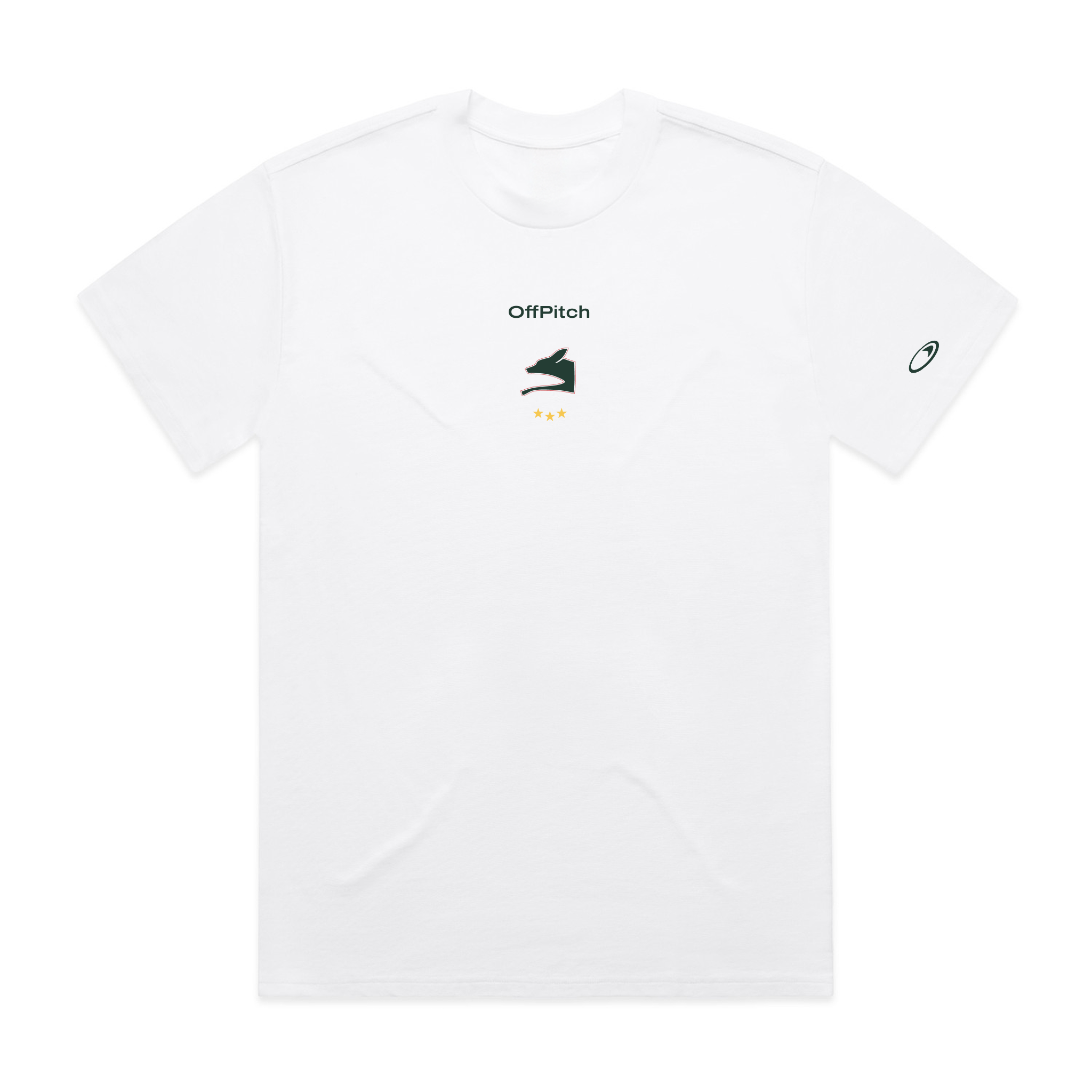PRE-ORDER Leicestershire County Cricket Club x OffPitch Women's T-Shirt (Relaxed Fit) - White