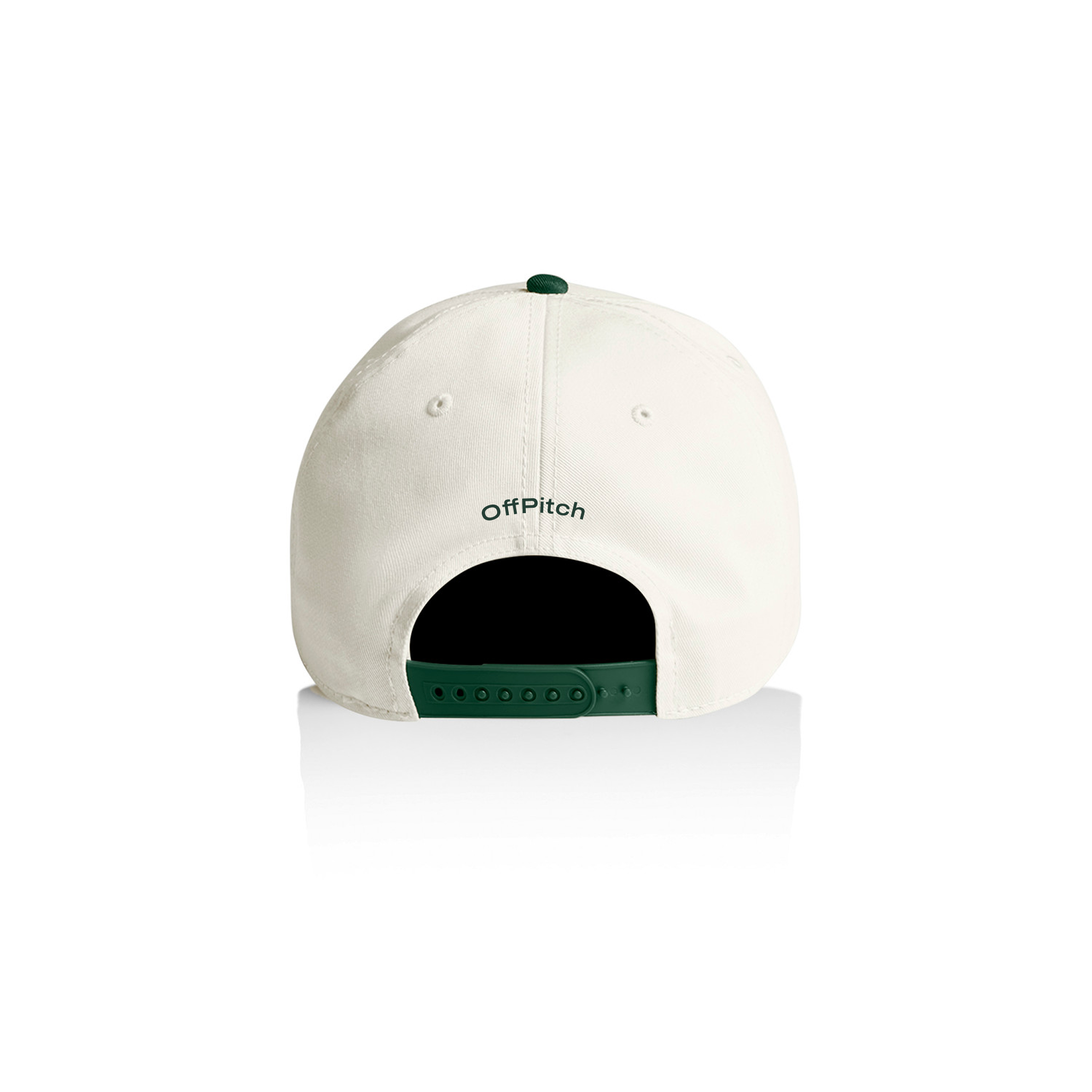 PRE-ORDER Leicestershire County Cricket Club x OffPitch Two-Tone Cap - Green & Cream