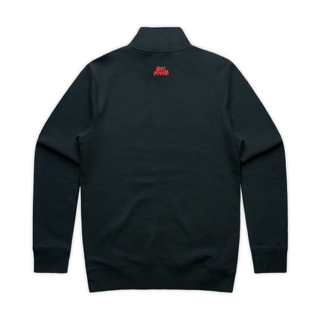 Harry Bennett Foundation Half Zip Sweatshirt - Navy