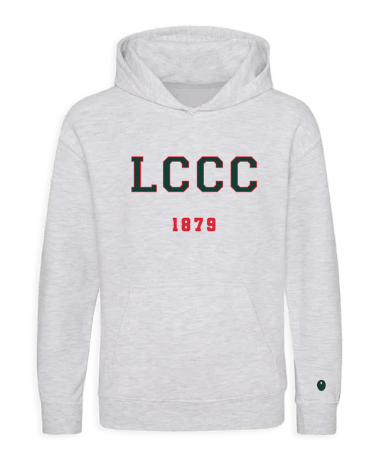 Leicestershire CCC CC Hoodie - Light Grey