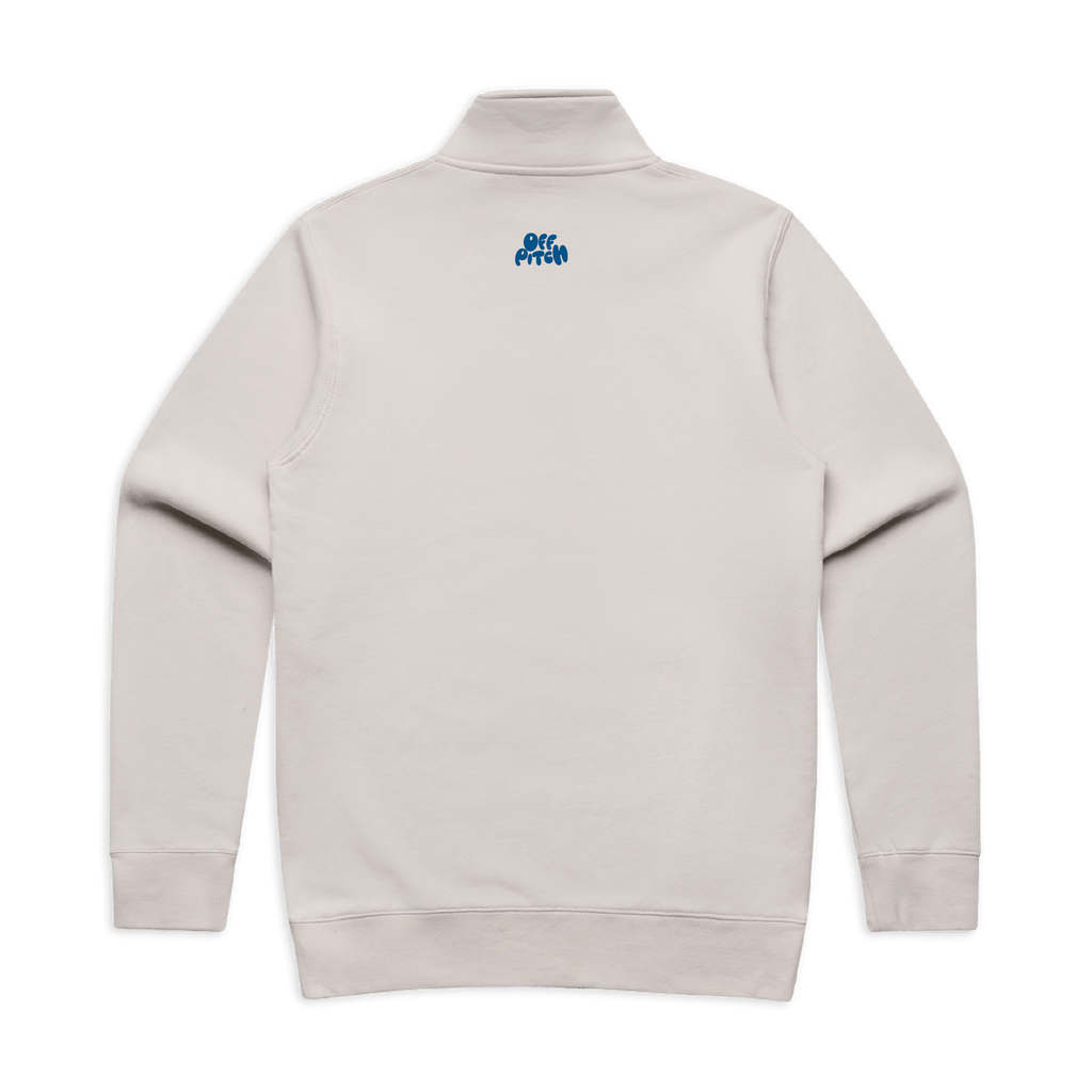 Old Elizabethans Half Zip Sweatshirt - Sand