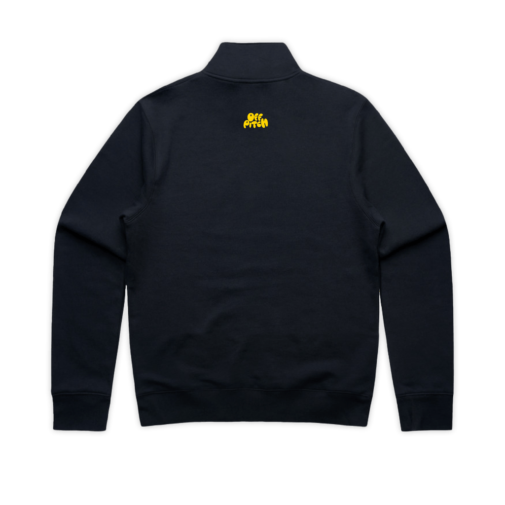 Old Elizabethans Half Zip Sweatshirt - Navy