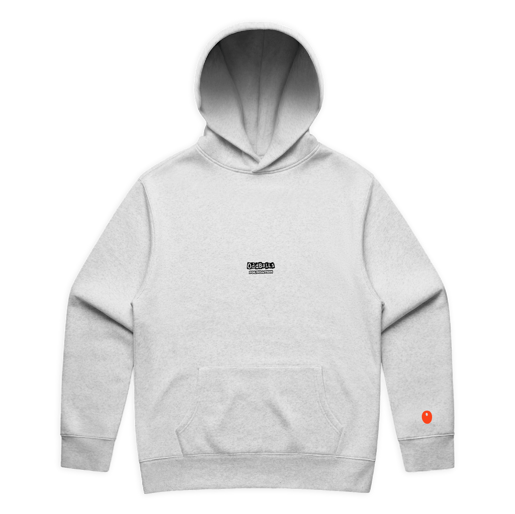 OffPitch X OddBalls 'Check Your Tackle' Hoodie - Light Grey