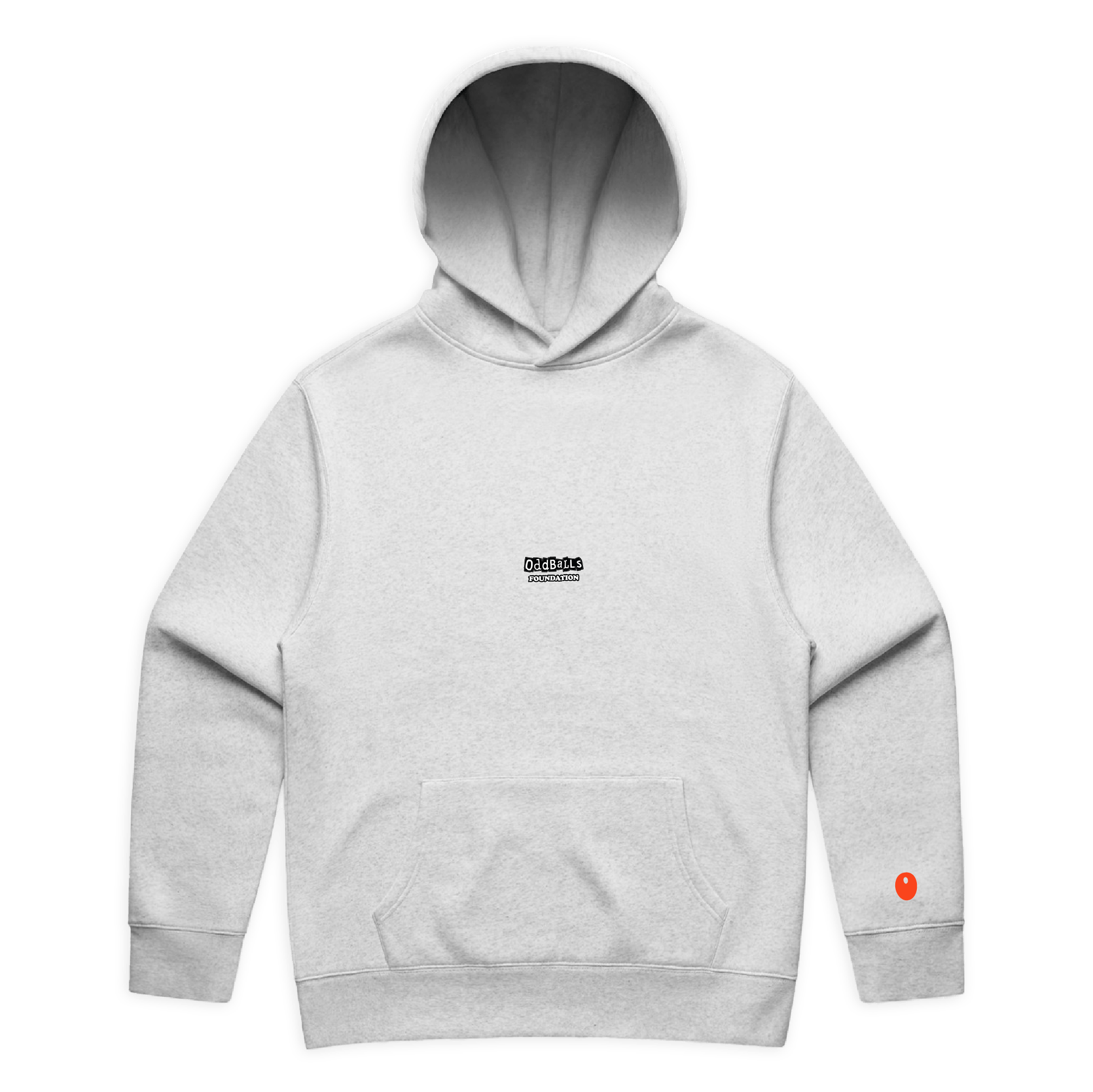 OffPitch X OddBalls 'Check Your Tackle' Hoodie - Light Grey