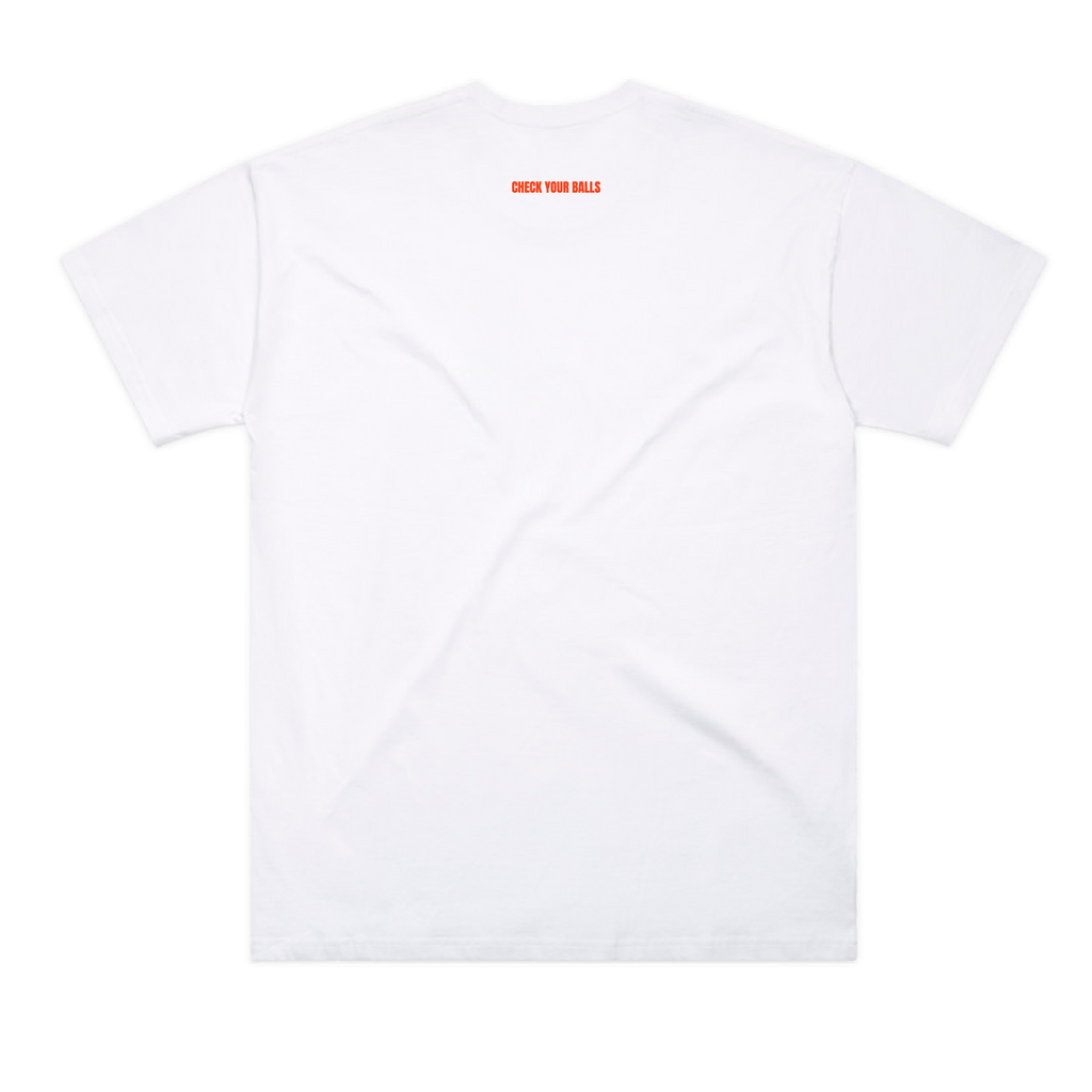 OffPitch X The OddBalls Foundation T-Shirt - White