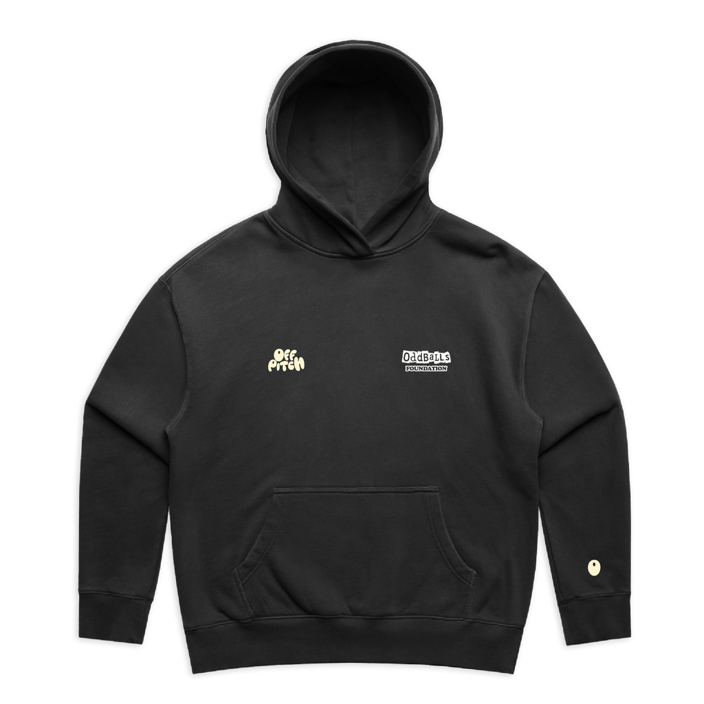 OffPitch X The OddBalls Foundation Hoodie - Off Black