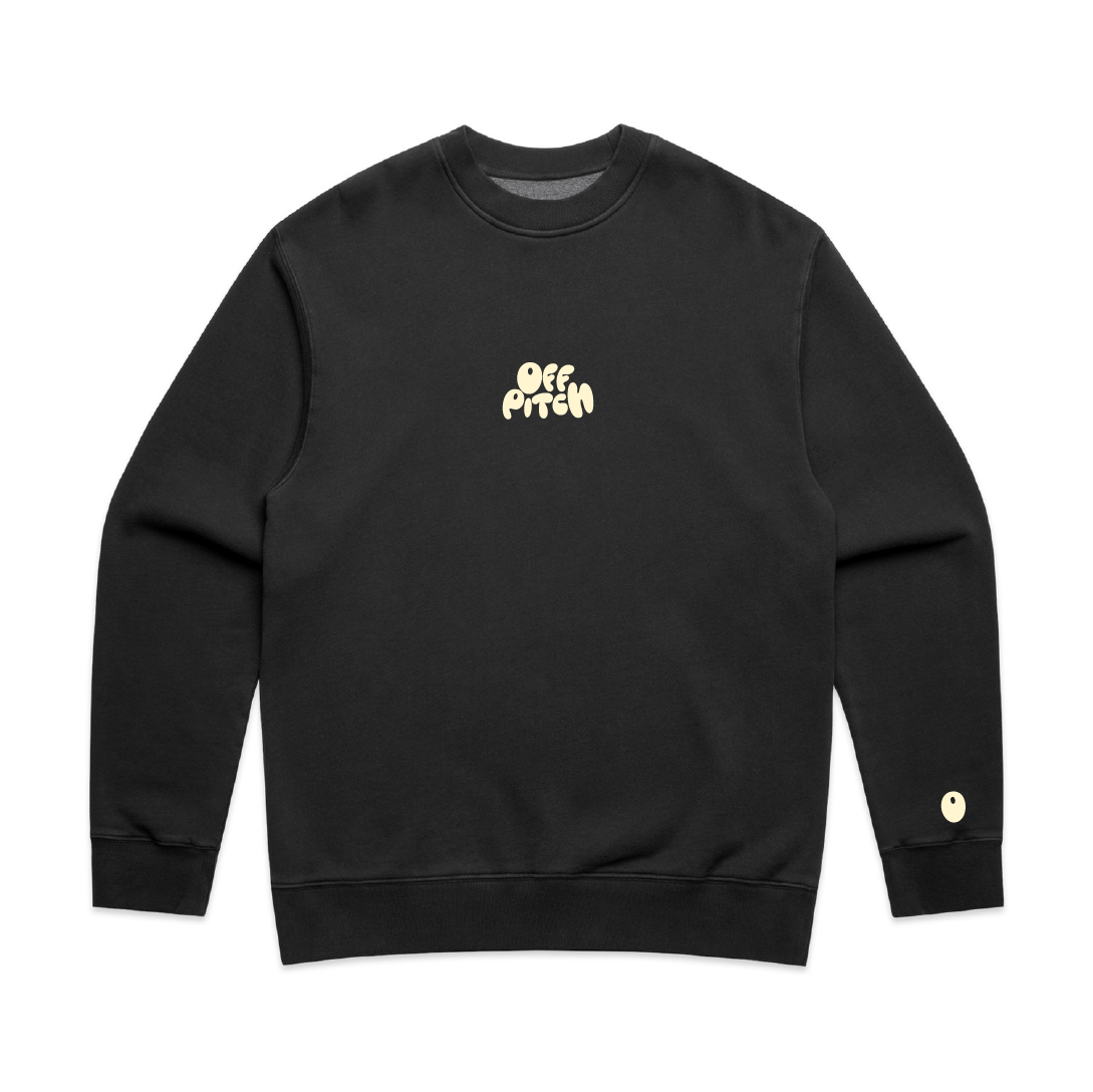 OffPitch Logo Sweatshirt - Off Black