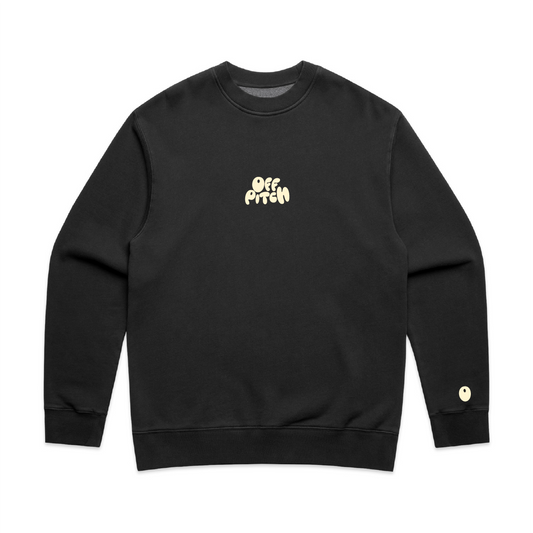 OffPitch Logo Sweatshirt - Off Black