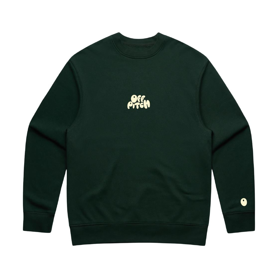 OffPitch Logo Sweatshirt - Bottle Green