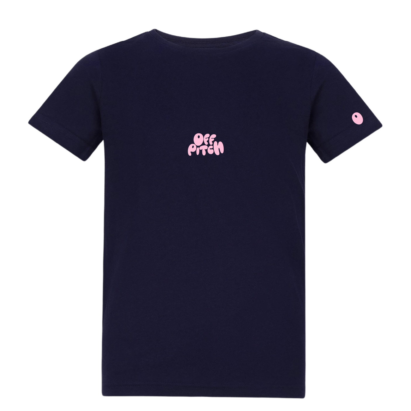 OffPitch CC T-Shirt - Navy/Pink