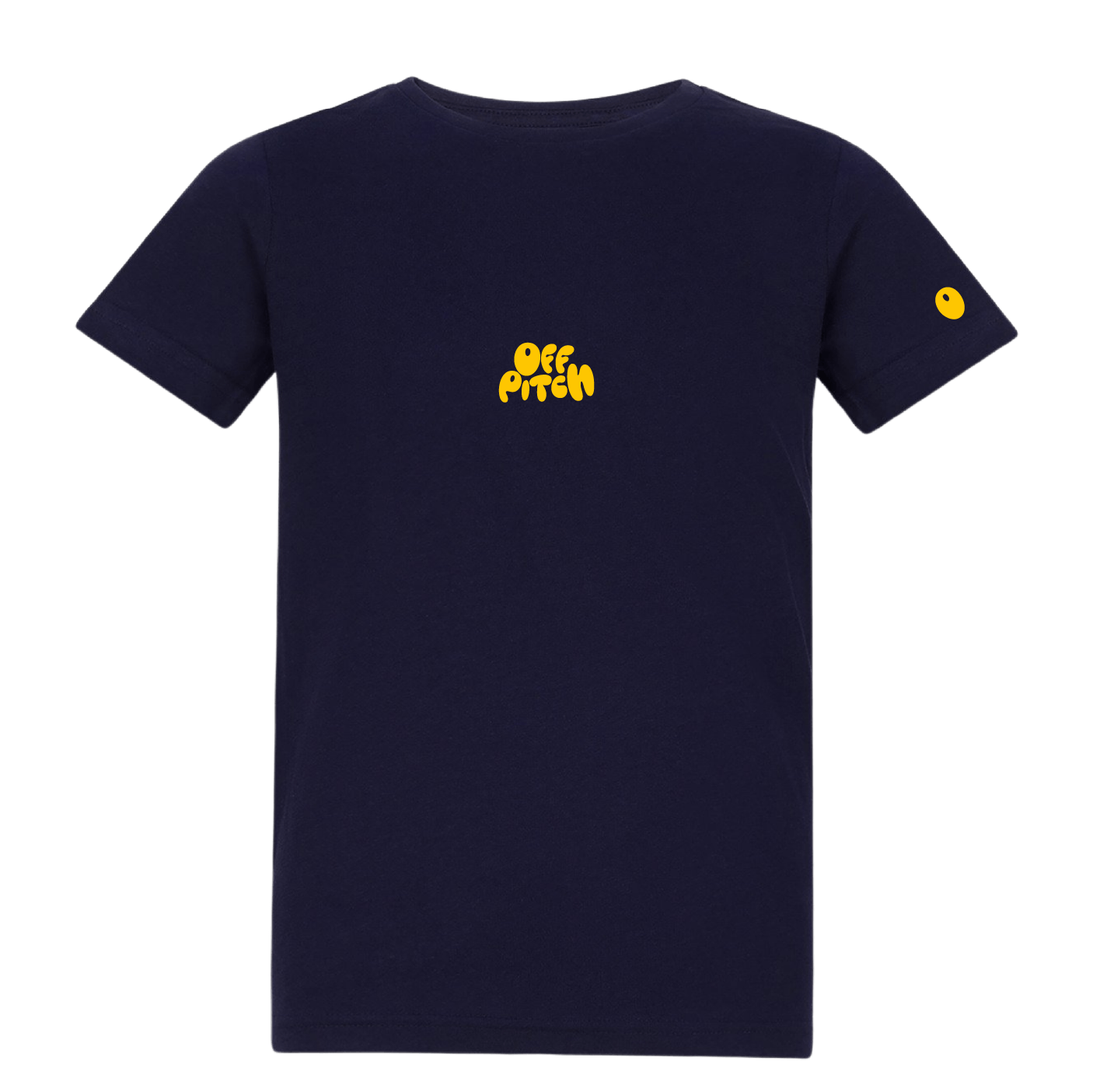 OffPitch T-Shirt - Navy/Yellow