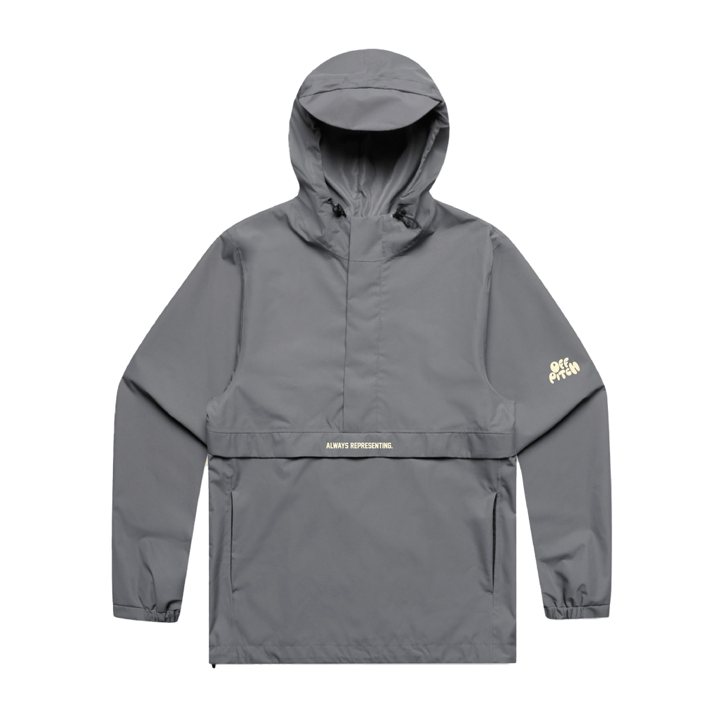 OffPitch Windproof Hoodie - Grey