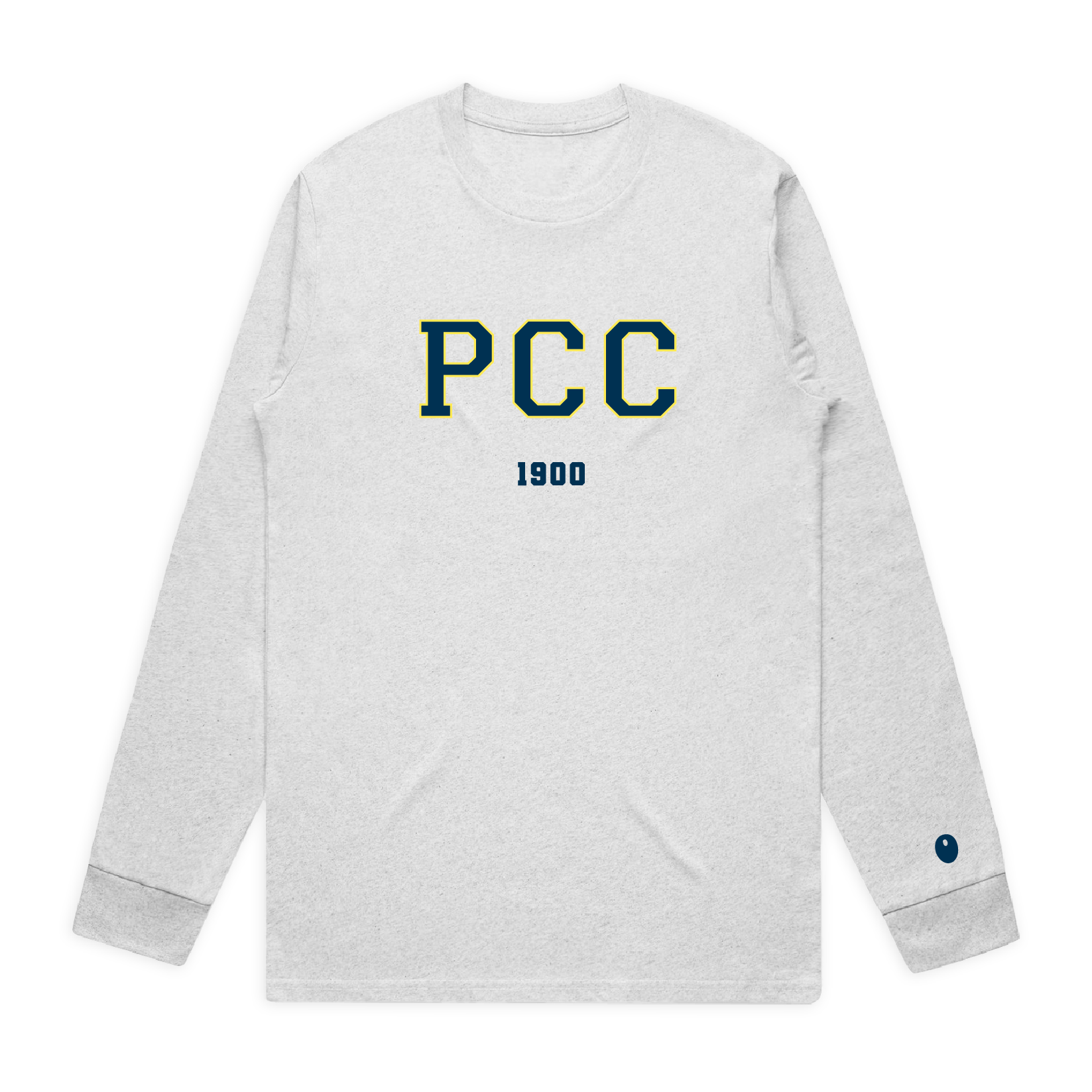 Peopleton CC Long Sleeve T-Shirt - Light Grey