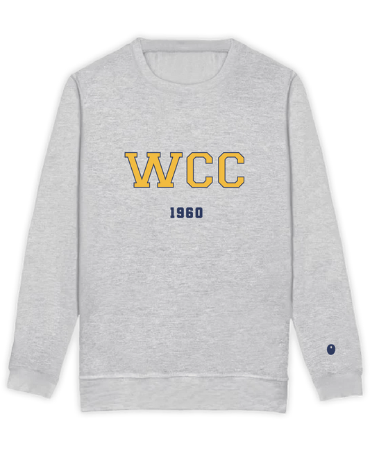 Warwick CC Sweatshirt - Light Grey