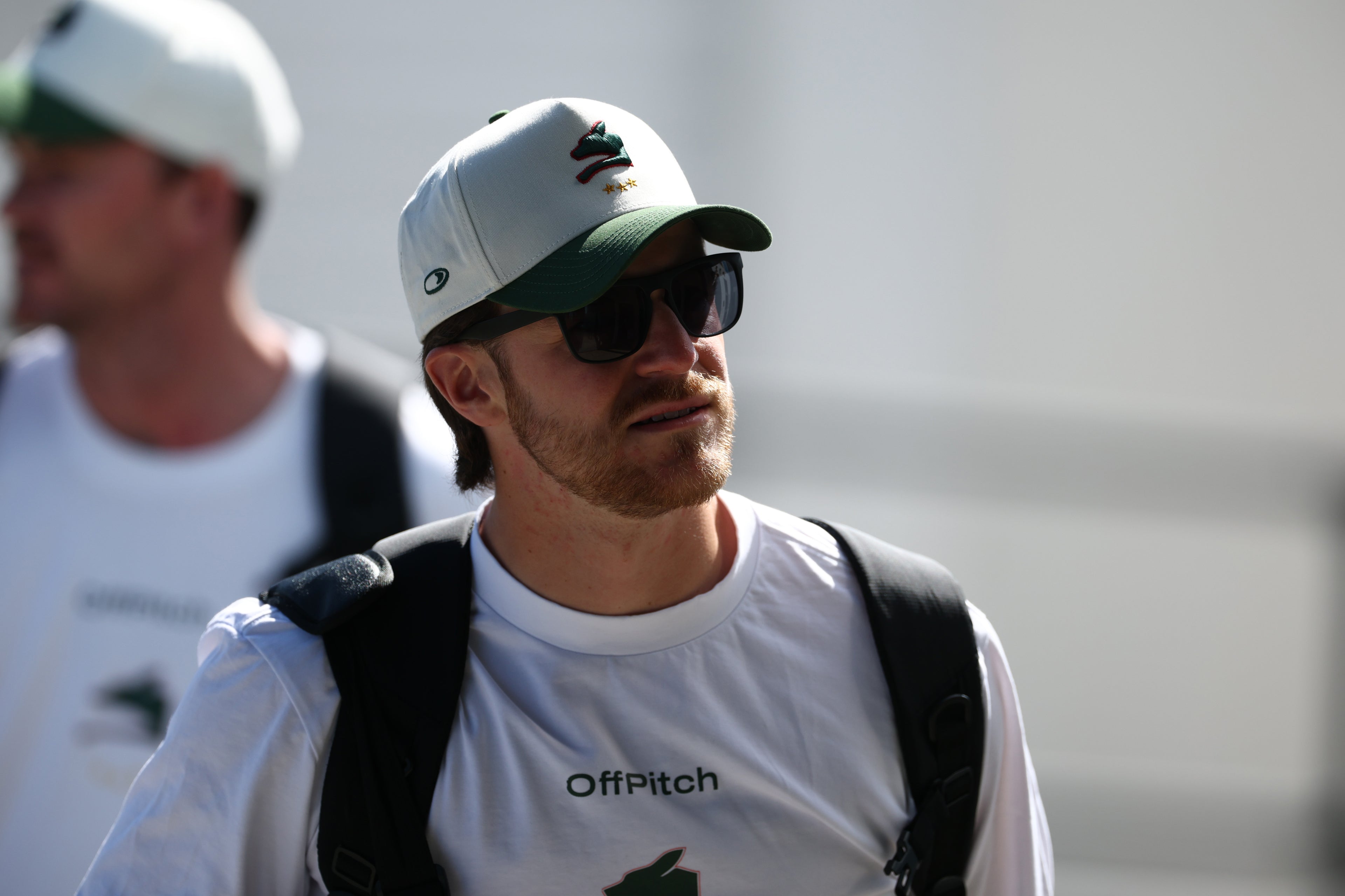 PRE-ORDER Leicestershire County Cricket Club x OffPitch Two-Tone Cap - Green & Cream